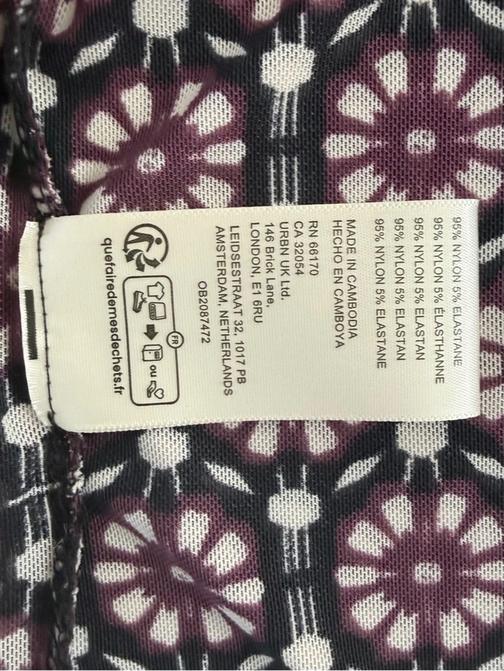 NWT Free People Briella Ruched Black‎ Purple Floral Combo Mesh Boho Midi Dress